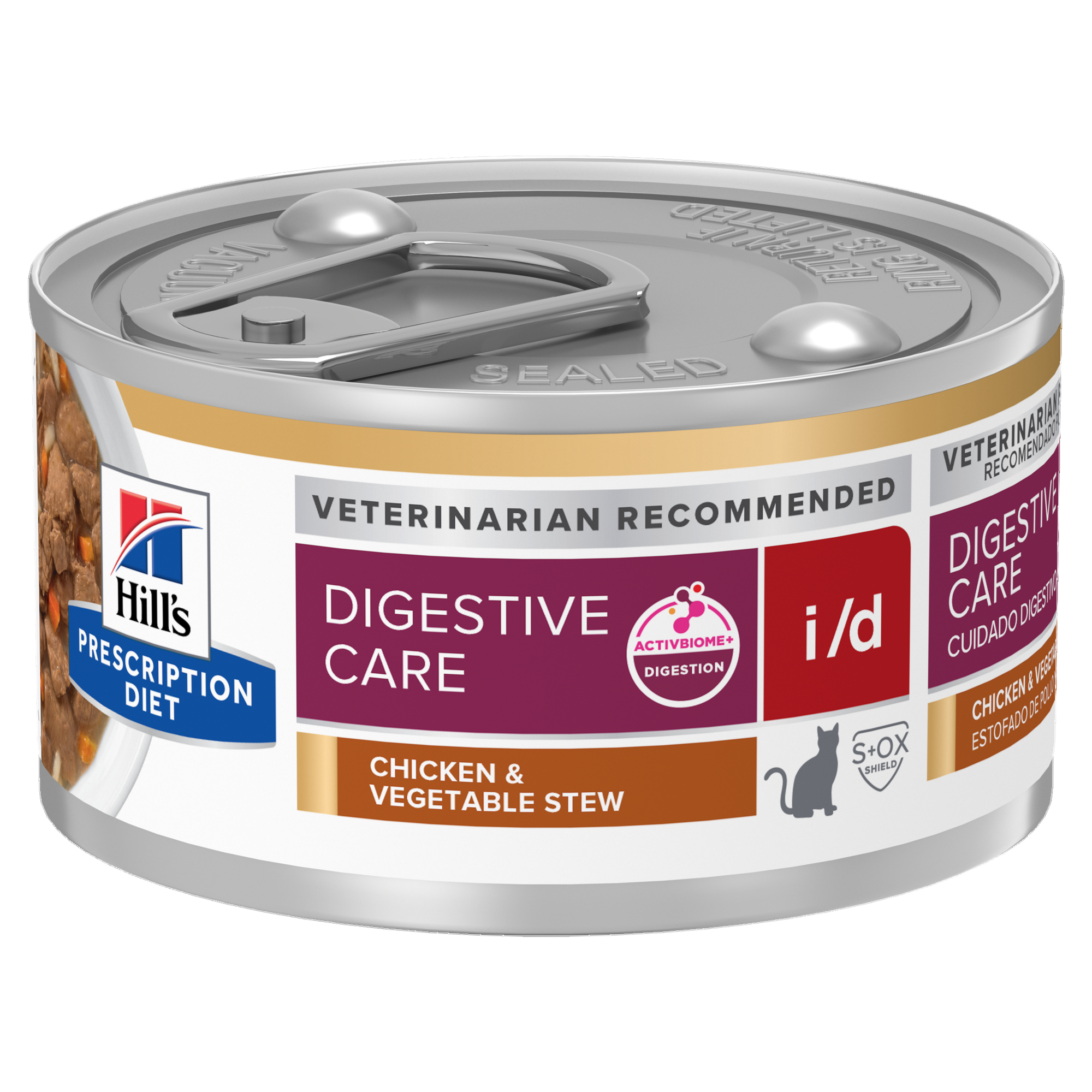 Hills Prescription Diet Feline I/D Stew With Chicken & Added Vegetables  82G