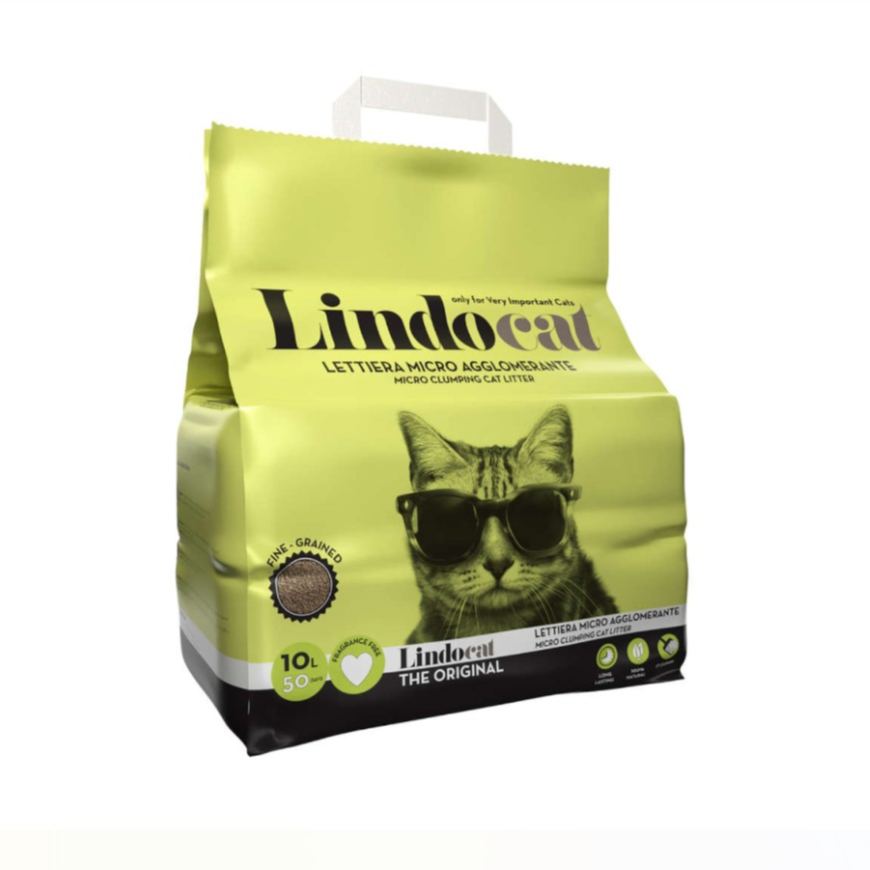 LIndocat Natural Bentonite the Original - 10 L (Fragrance-Free)